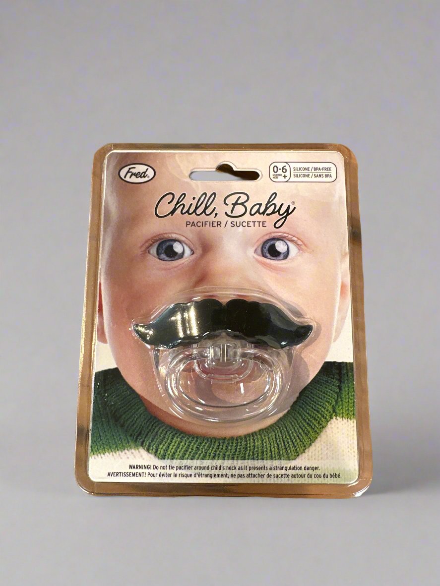 Moustache Baby Pacifier