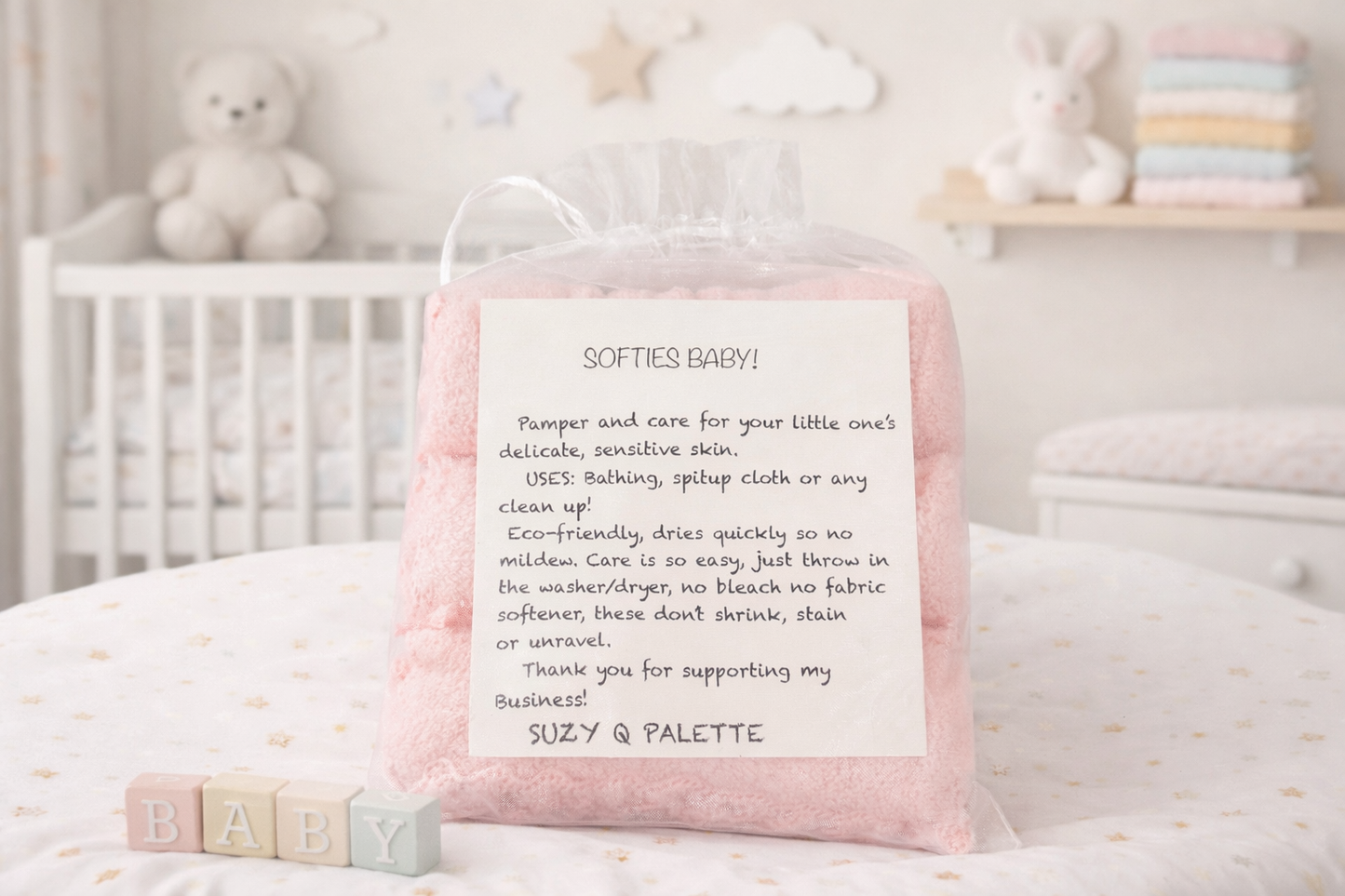 Softies Baby! - Cleansing Cloth 3pk