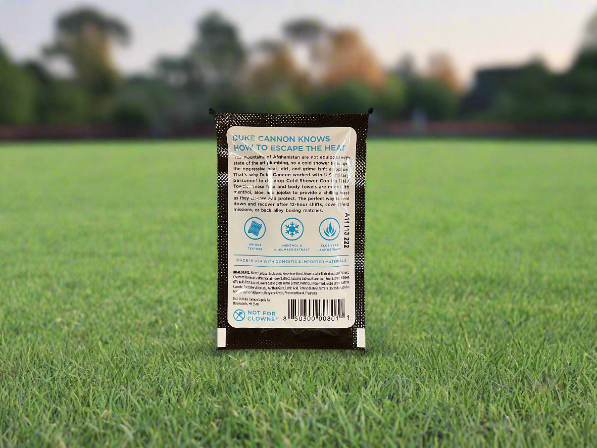 Duke Cannon Cold Shower Field Towel