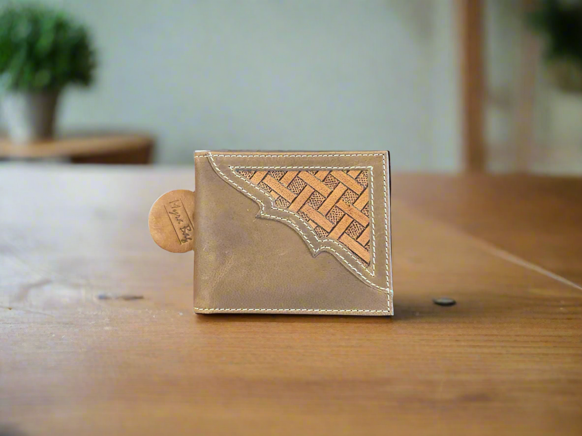 Weaved Through Men's Wallet