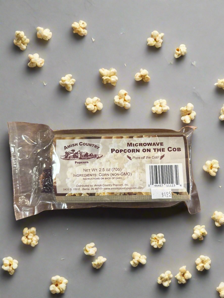 Amish Popcorn on the Cob
