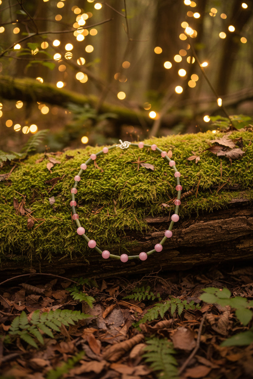 Running Deer 0010 Jade Necklace