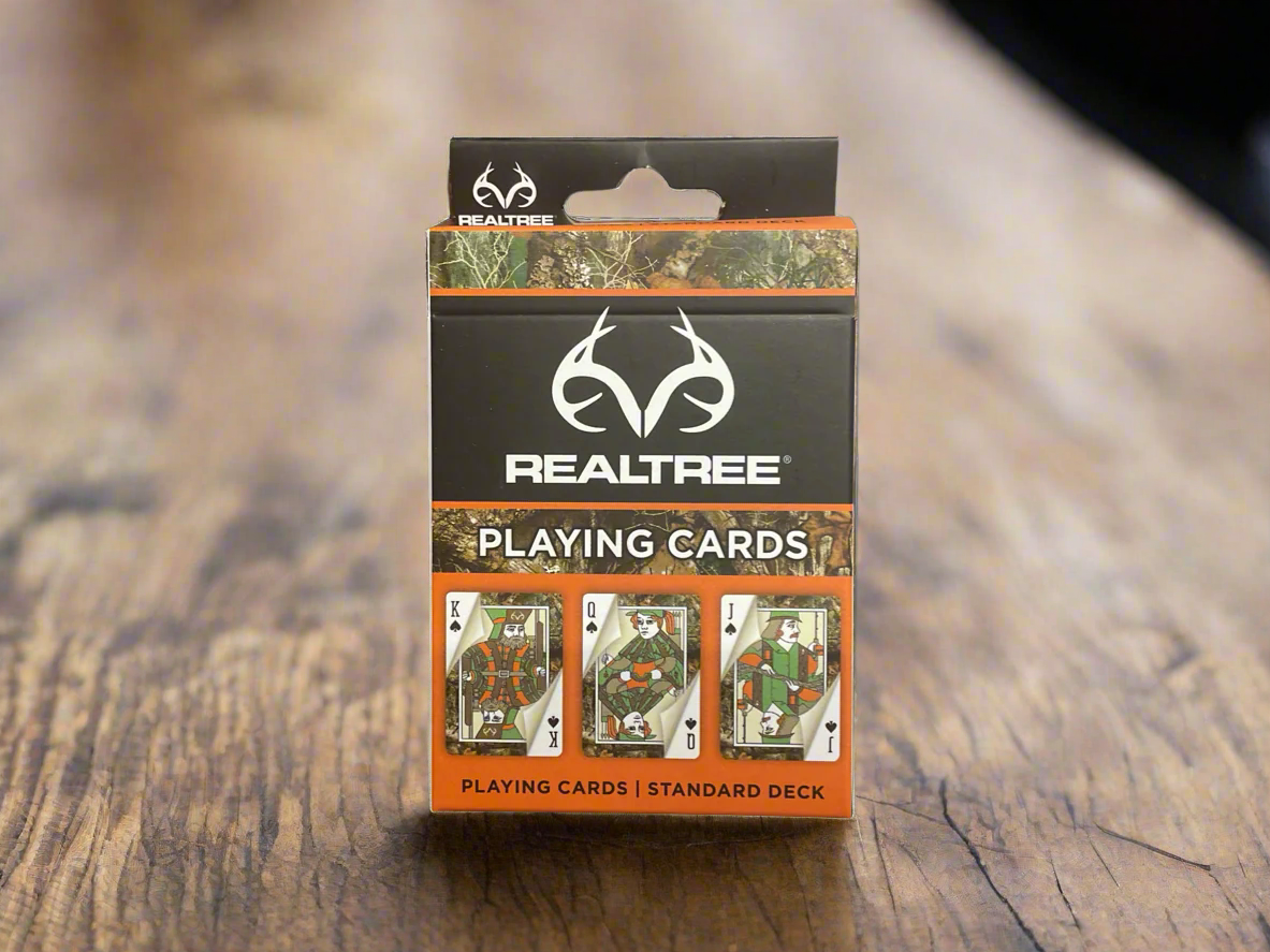 Real Tree Playing Cards