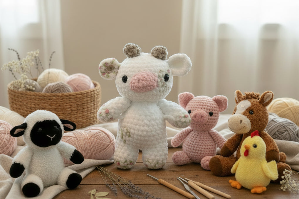 Confetti Cow Stuffie