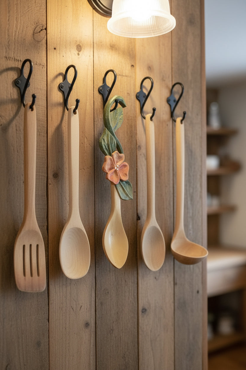 Karl’s Karvin’ 0021 Floral Spoon