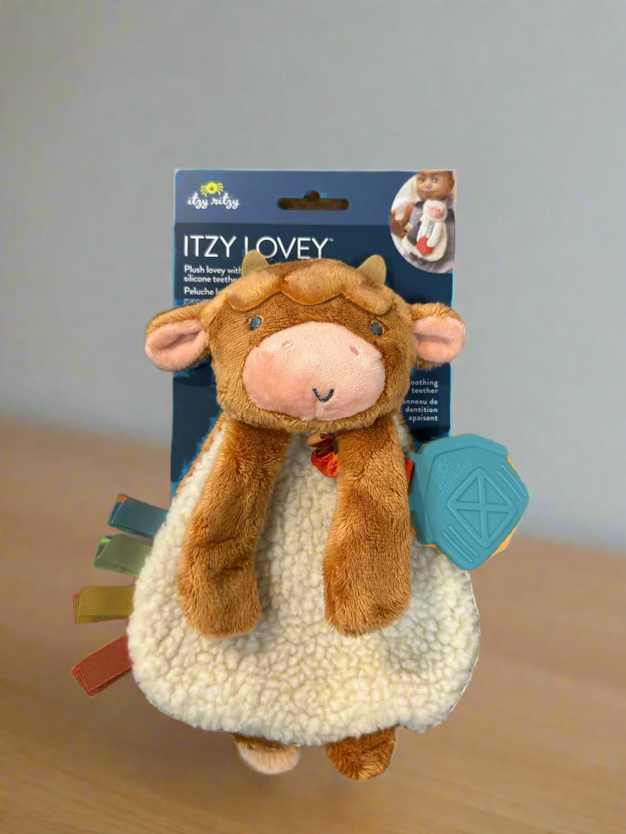 Itzy Plush & Silicone Teether