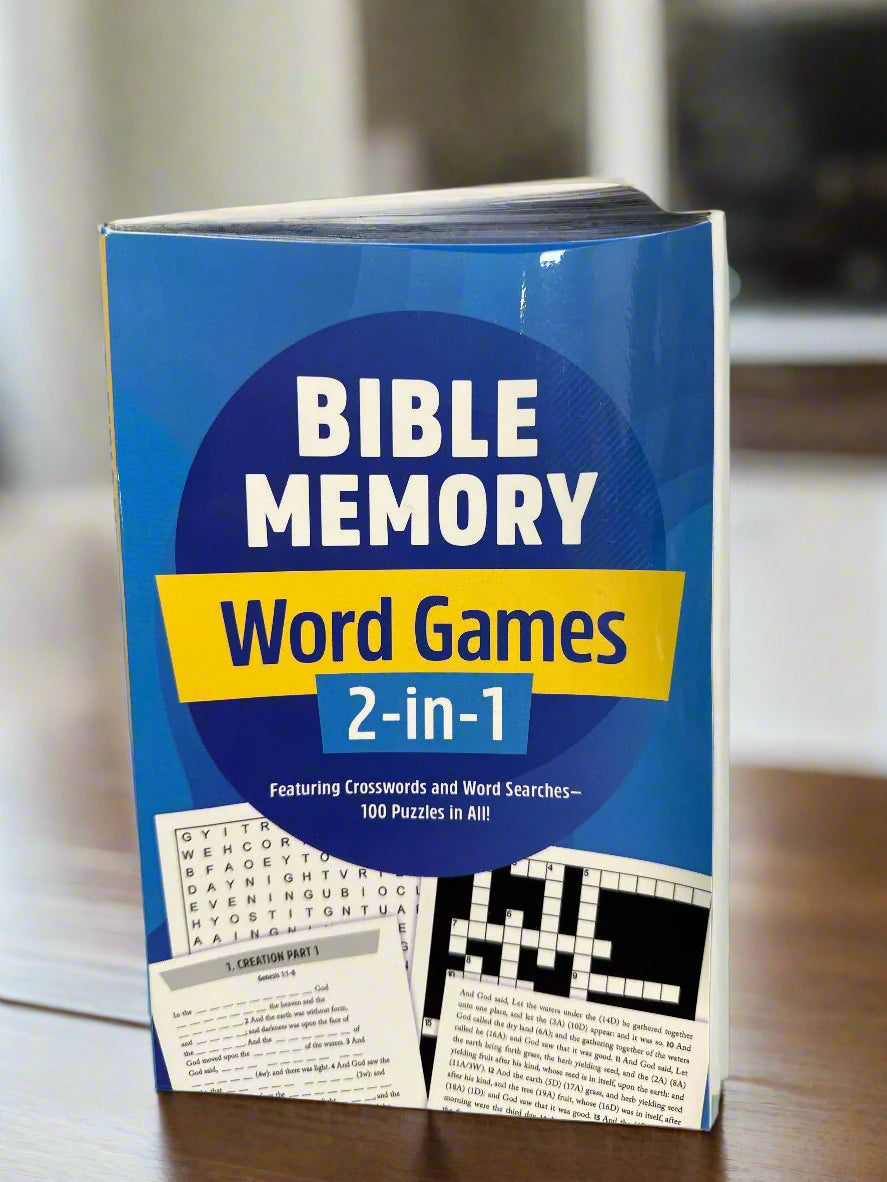 Bible Memory Word Games 2-in-1