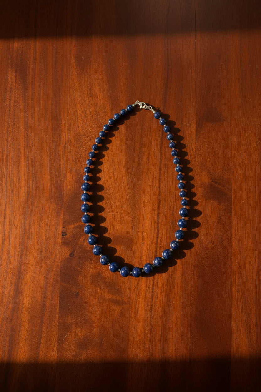 Running Deer 0022 Lapis Lazuli Necklace