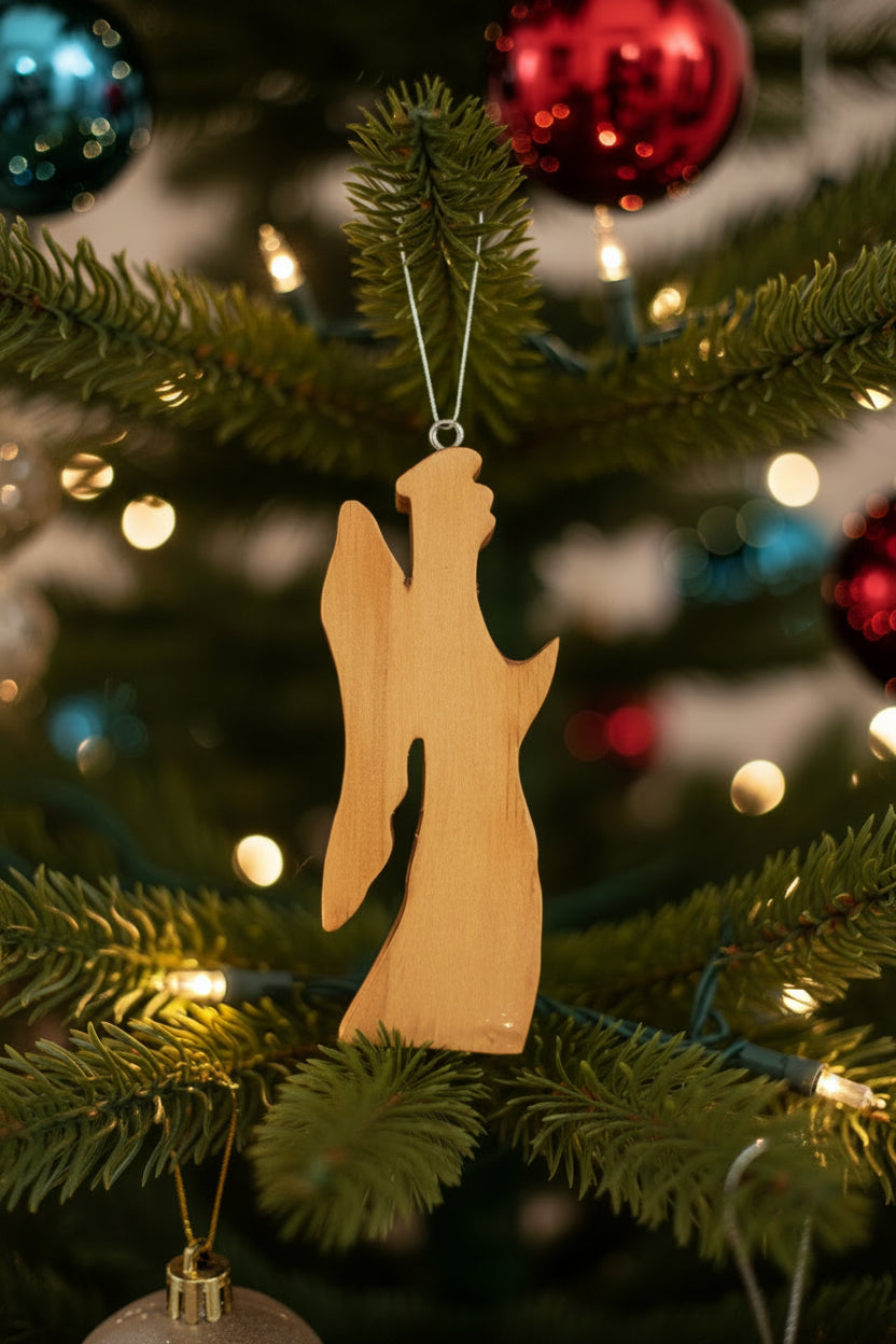 Karl’s Karvin’ 005 Glossed Angel Ornament