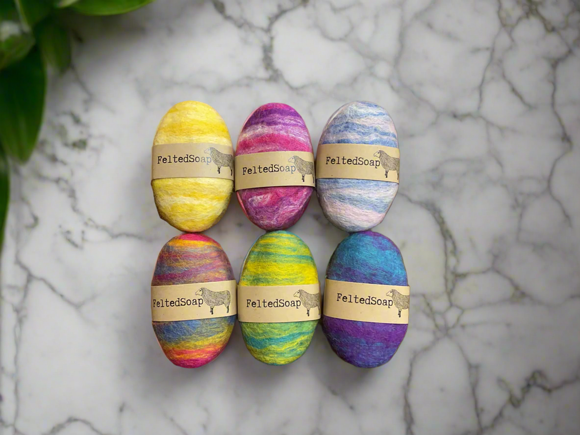 Felted Soap