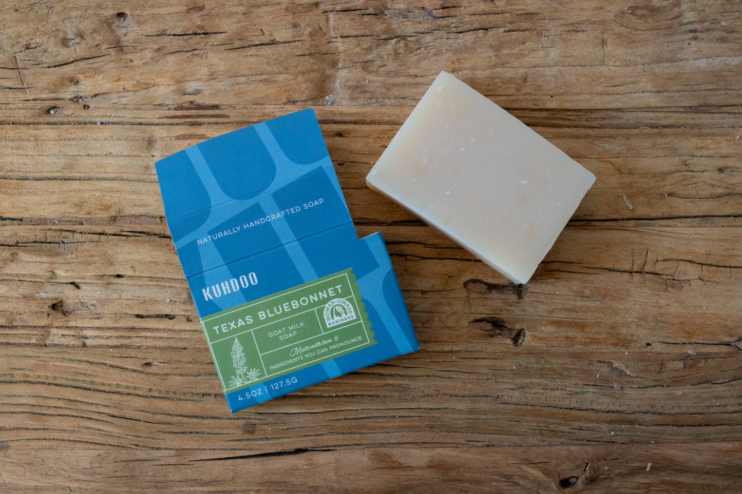 Kuhdoo Texas Bluebonnet Bar Soap