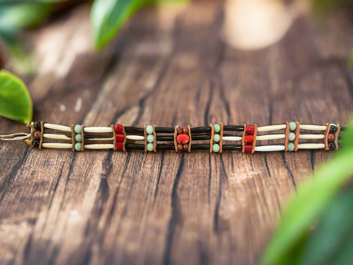 Running Deer Tribal Choker Necklaces