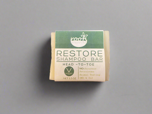 Roots Essentials Vegan Shampoo Bar