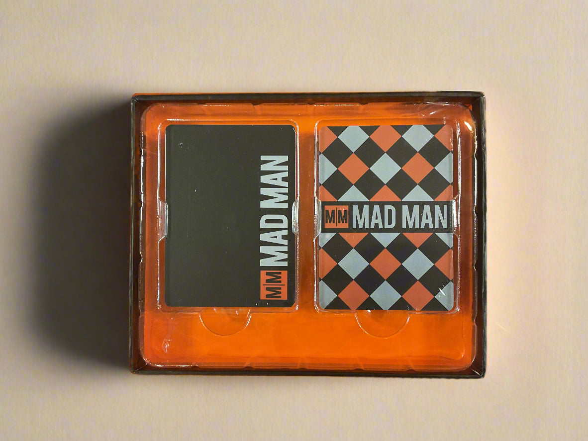 2 Pack Mad Man Waterproof Cards