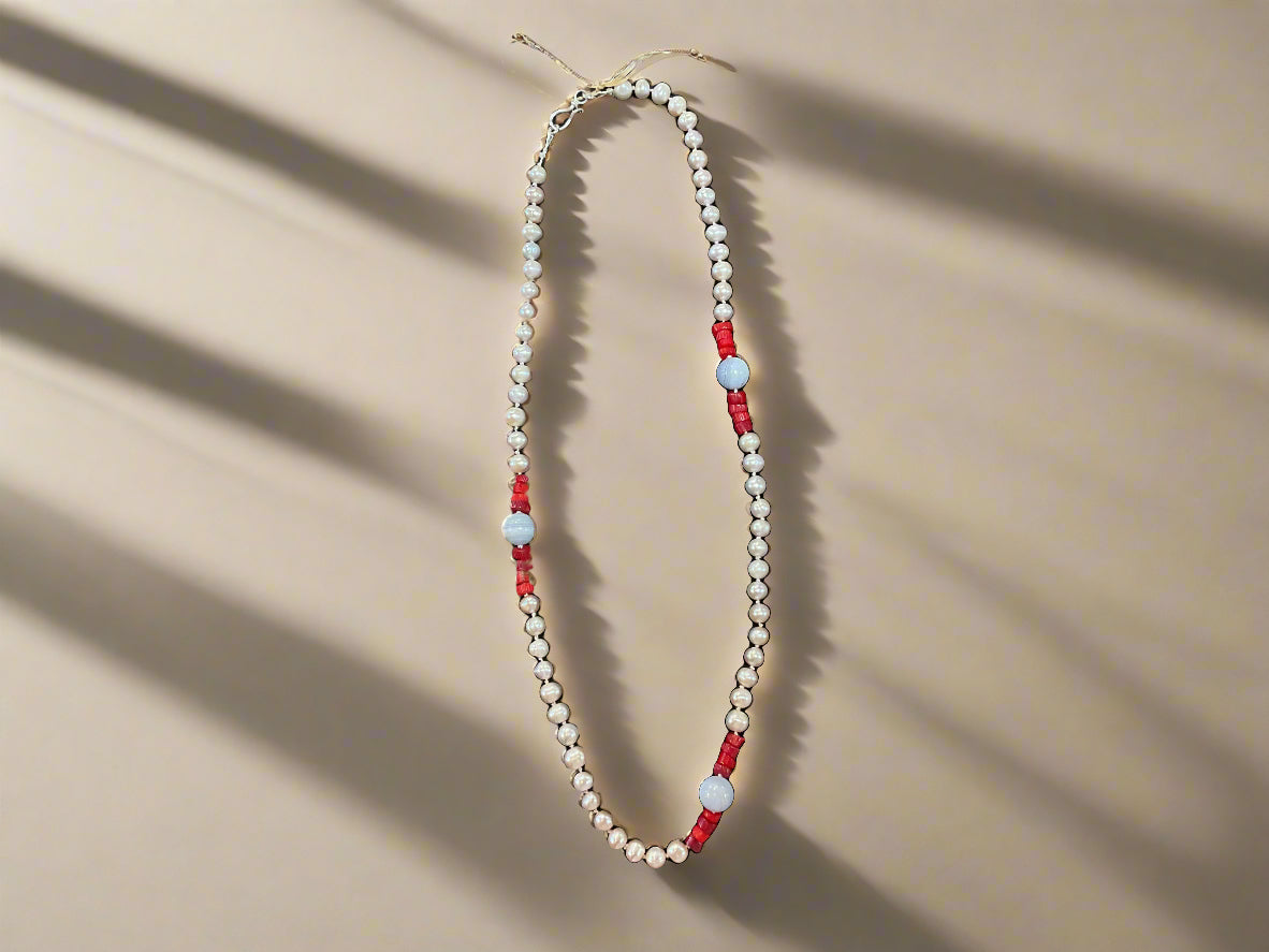 Running Deer 0008 Freshwater Pearl Necklace