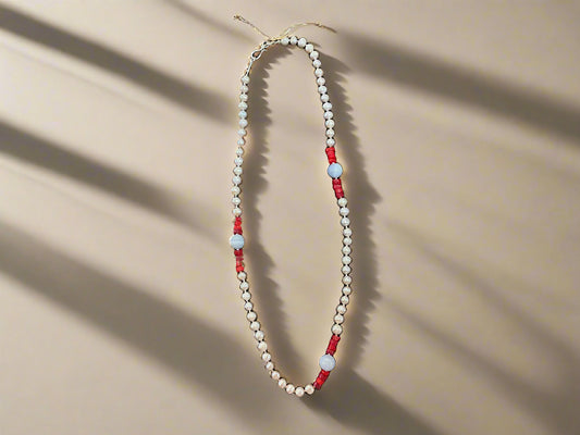 Running Deer 0008 Freshwater Pearl Necklace