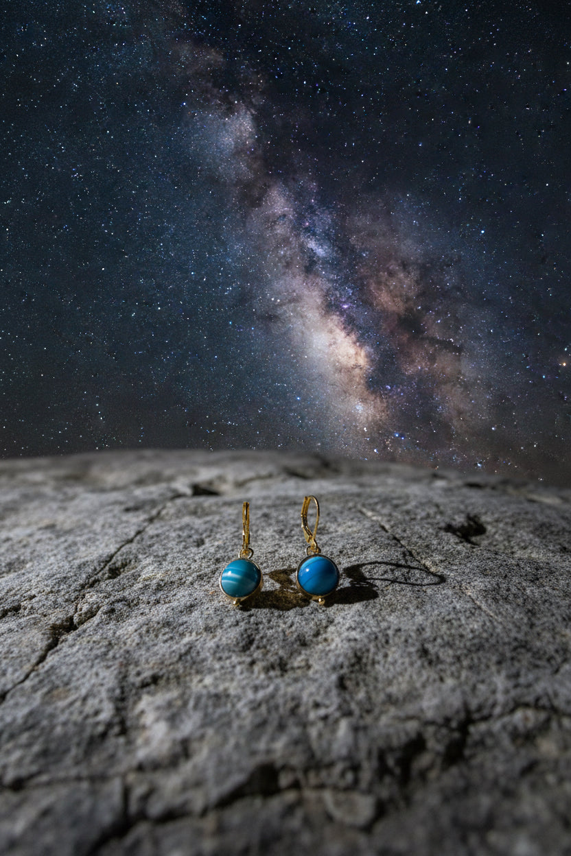 Running Deer 0050 Planetary Earrings