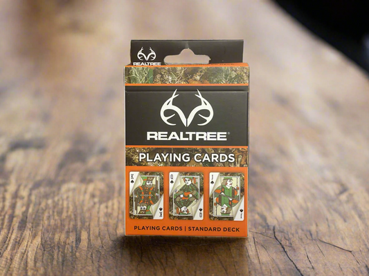 Real Tree Playing Cards