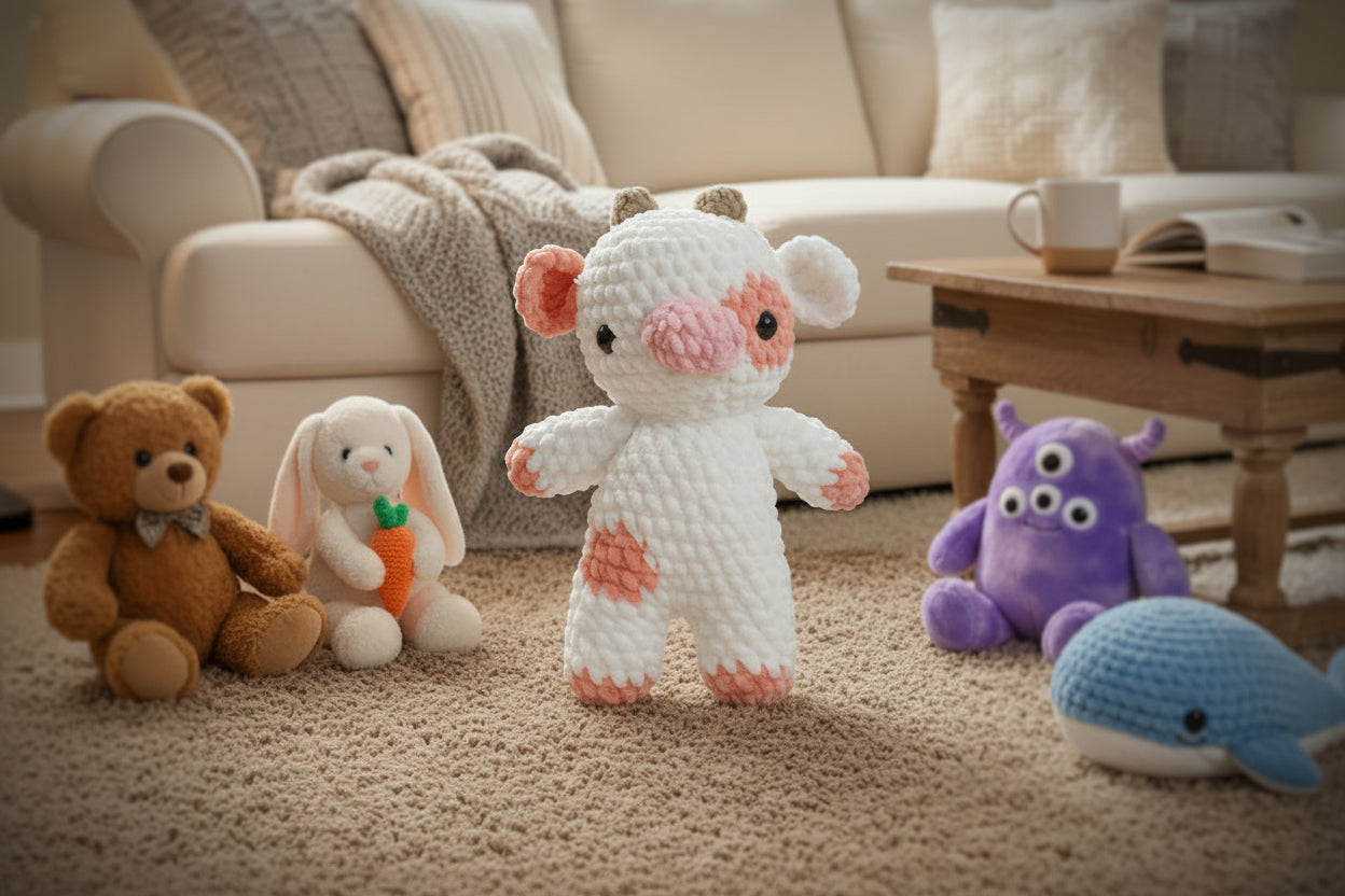 Confetti Cow Stuffie