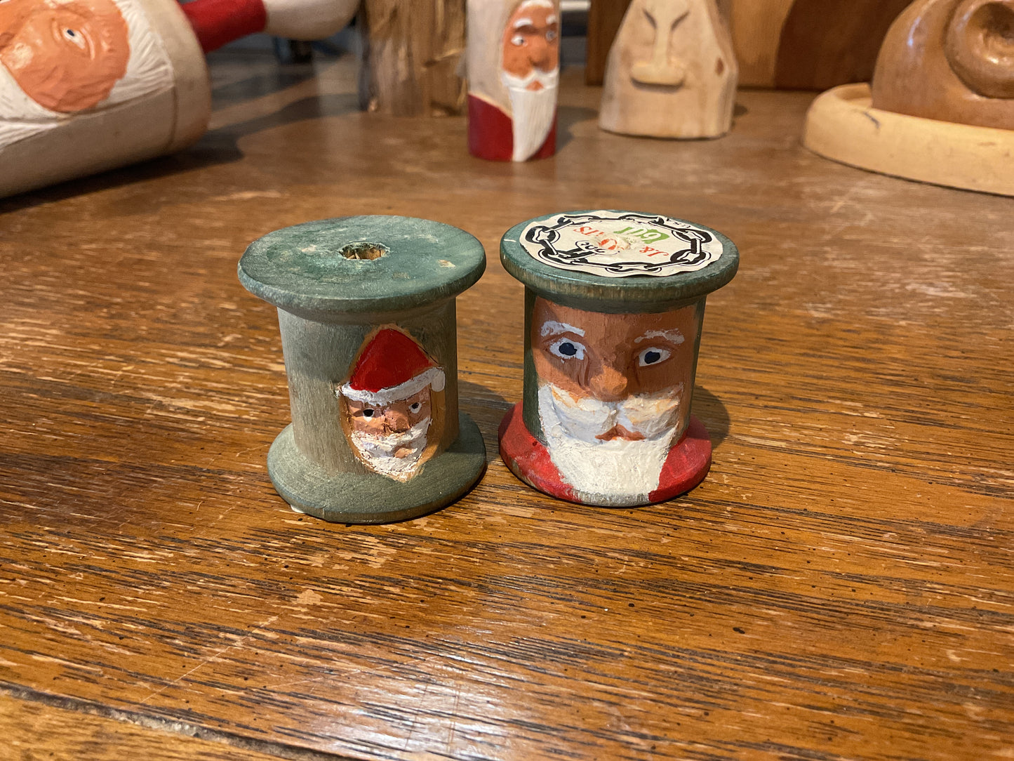Karl's Karvin' 0014 Wooden Spools Ornament