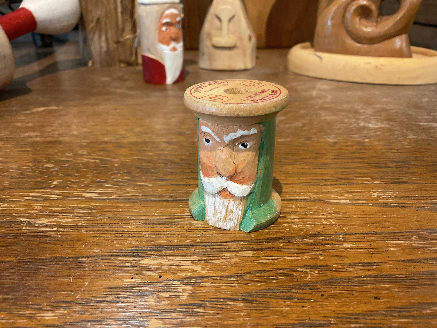 Karl's Karvin' 0014 Wooden Spools Ornament