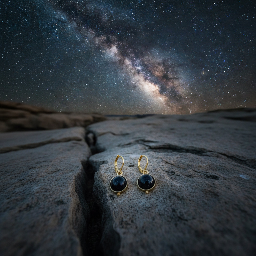 Running Deer 0050 Planetary Earrings