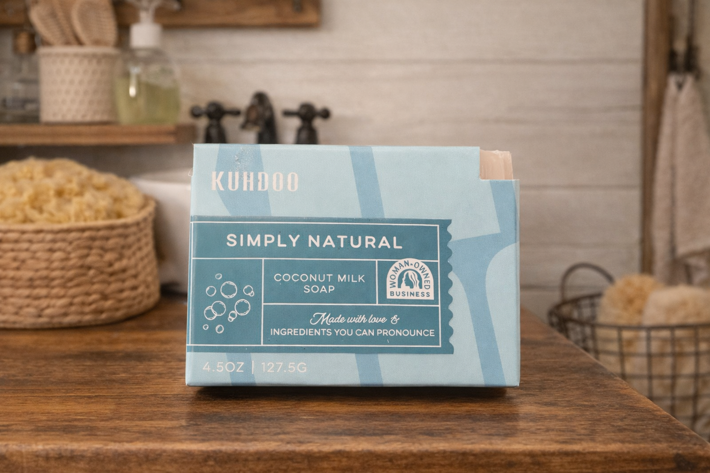 Kuhdoo Simply Natural Bar Soap