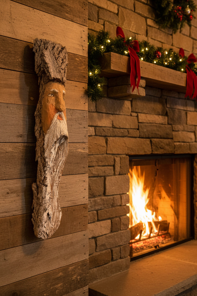 Karl’s Karvin’ 0020 Carved Santa Head Trinkets