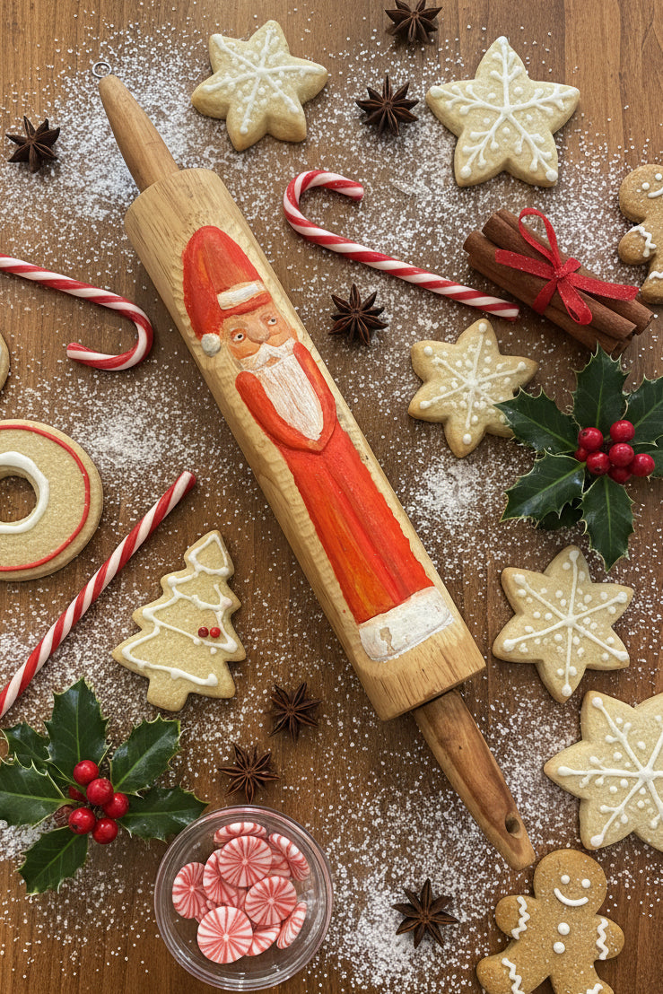 Karl’s Karvin’ 002 Santa Rolling Pins