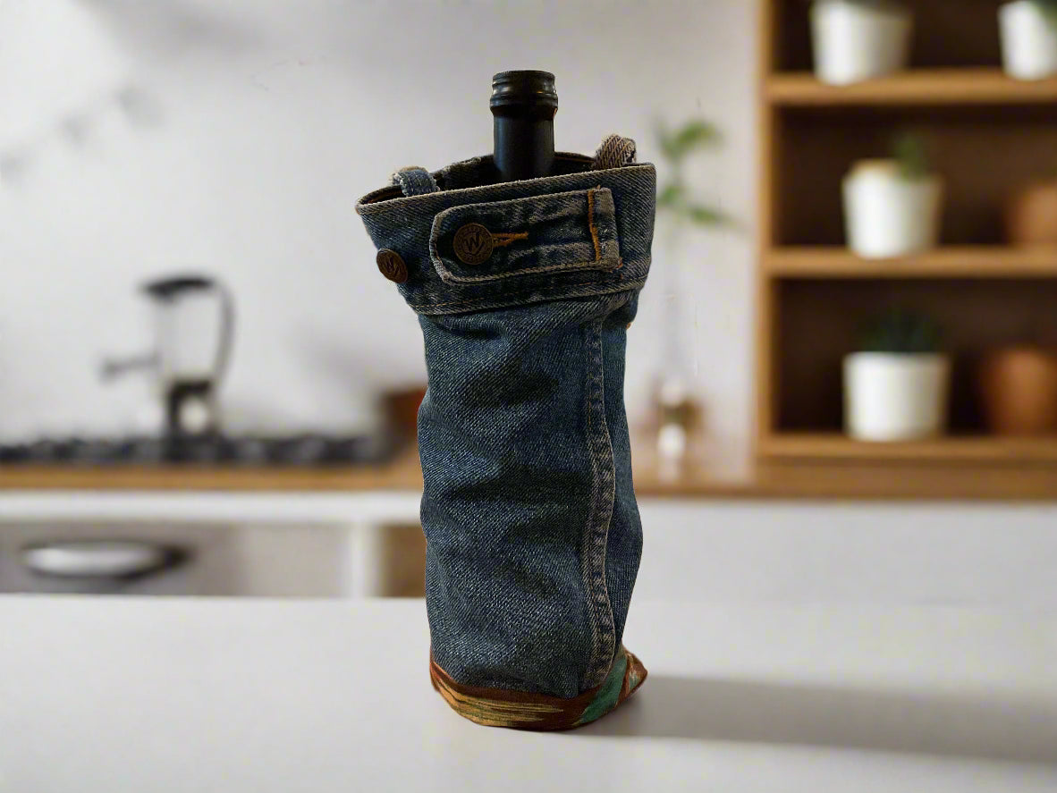 Long and Short of It Wine Bags