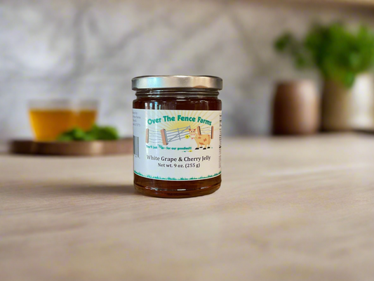 Over the Fence White Grape & Cherry Jelly