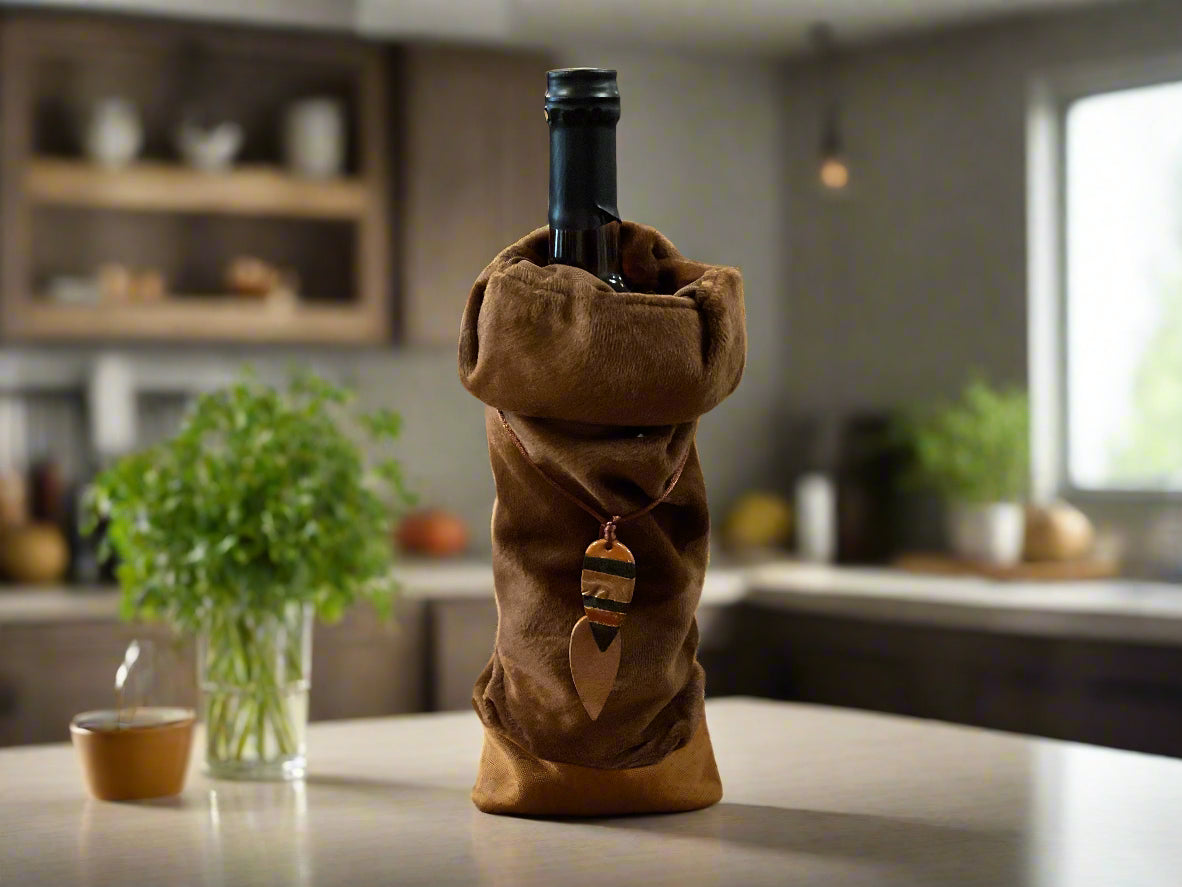 Long and Short of It Wine Bags