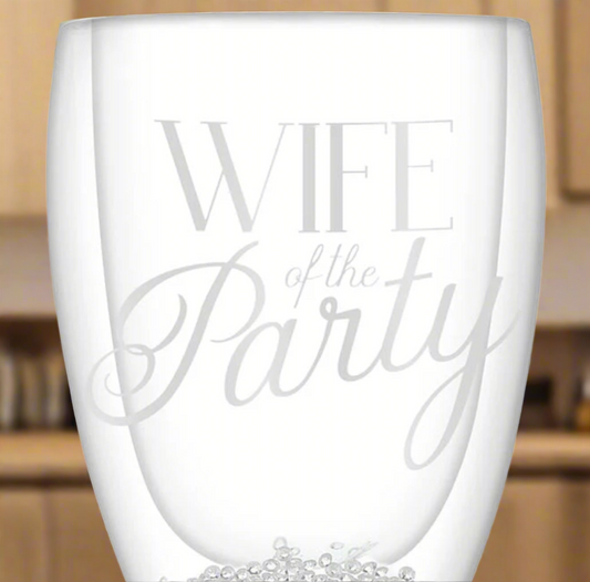 Wife of the Party Wine Cup