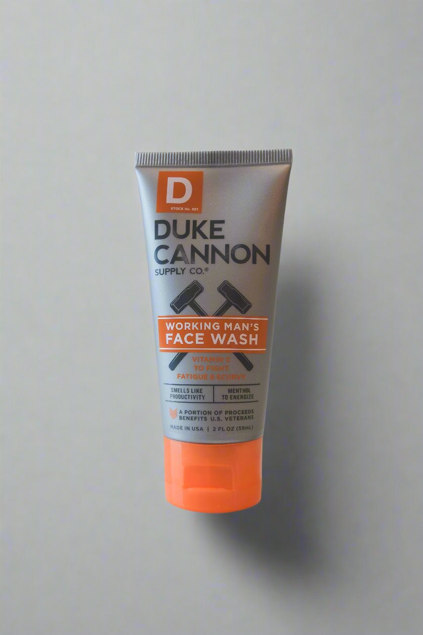 Duke Cannon Working Man Face Wash