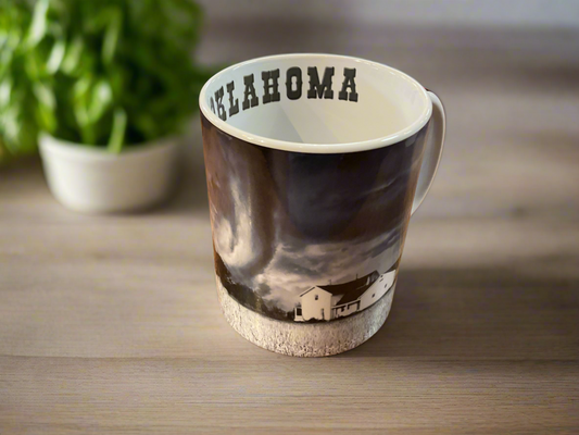 Oklahoma Tornado Scene Mug