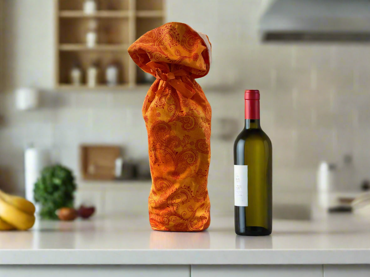 Long and Short of It Wine Bags