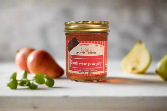 Gigi’s Blush Wine Pear Jelly