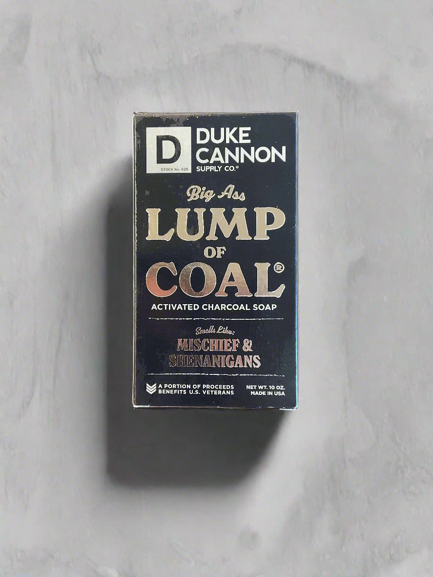 Duke Cannon Lump of Coal Bar Soap