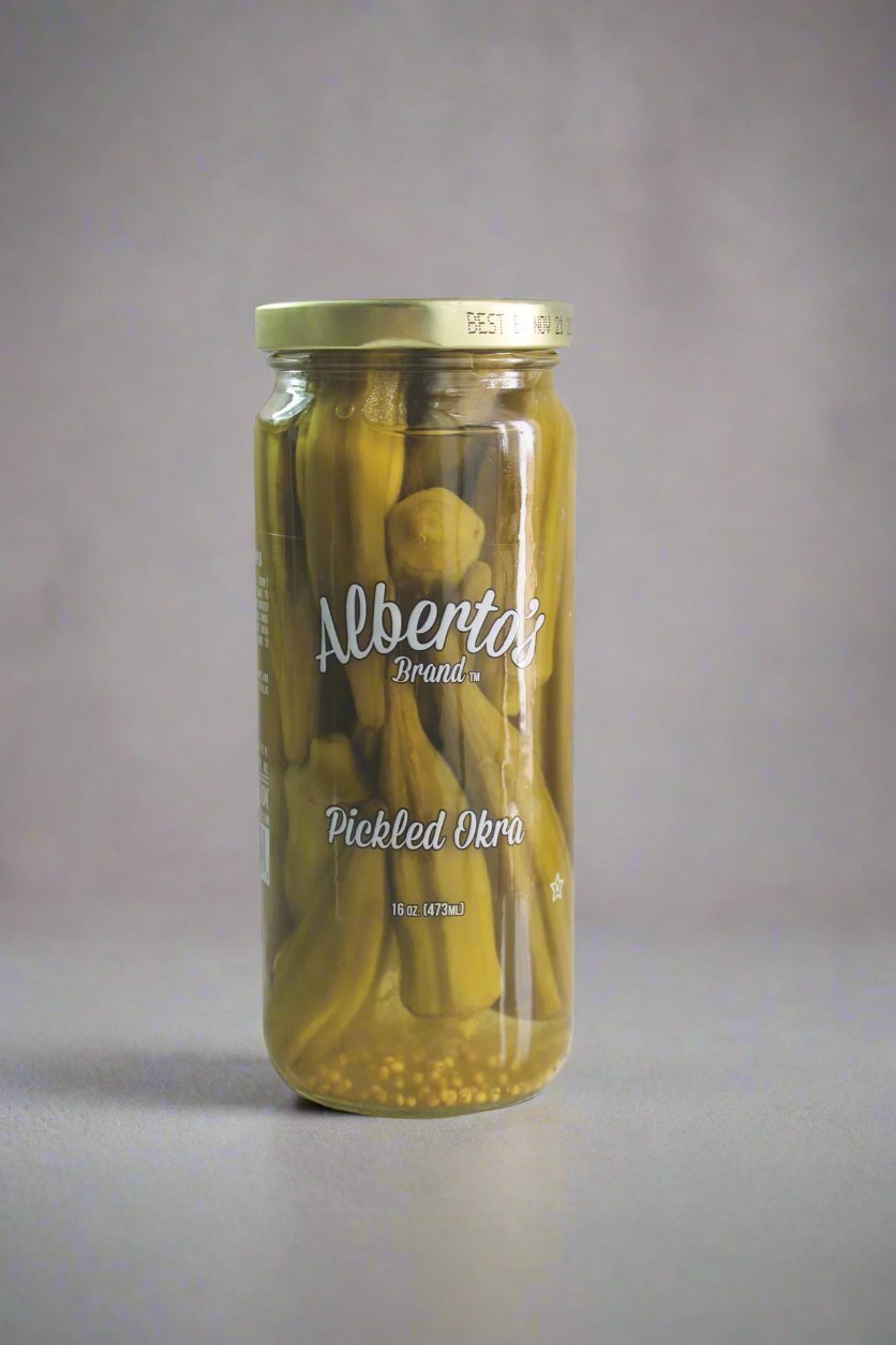 Alberto's Pickled Okra