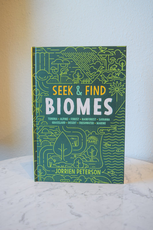 Seek and Find Biomes Kids Book