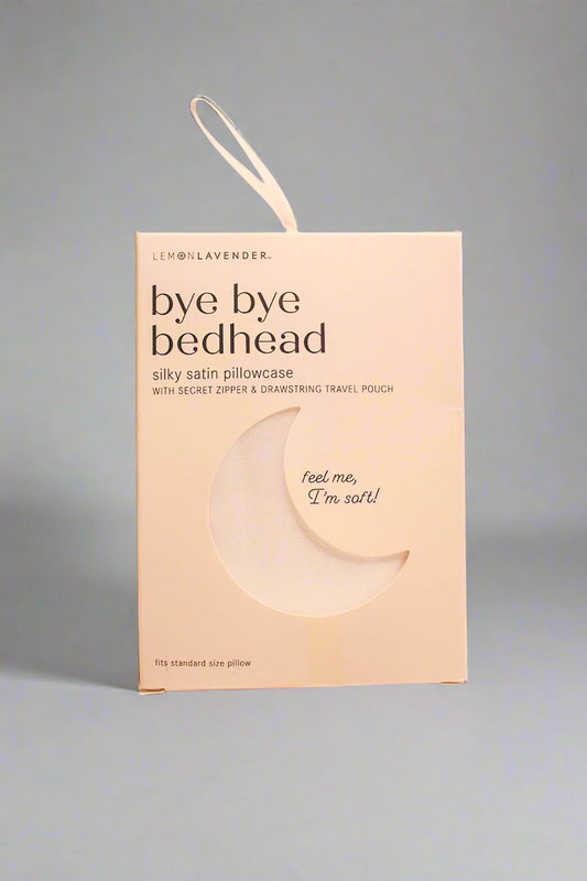 Bye Bye Bed Head Silk Satin Pillow Case