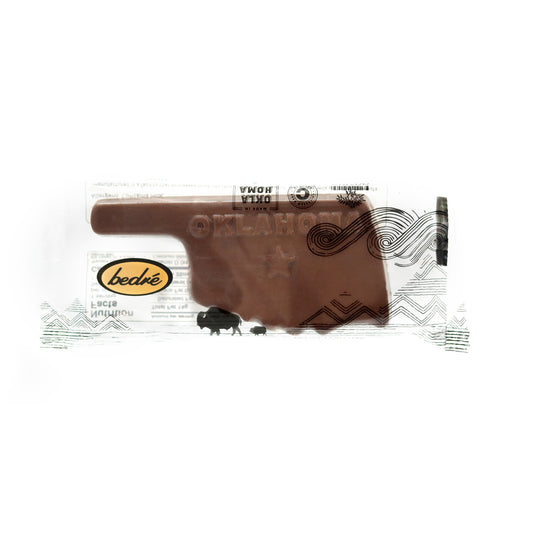 Bedré Oklahoma Shaped Chocolate Bar