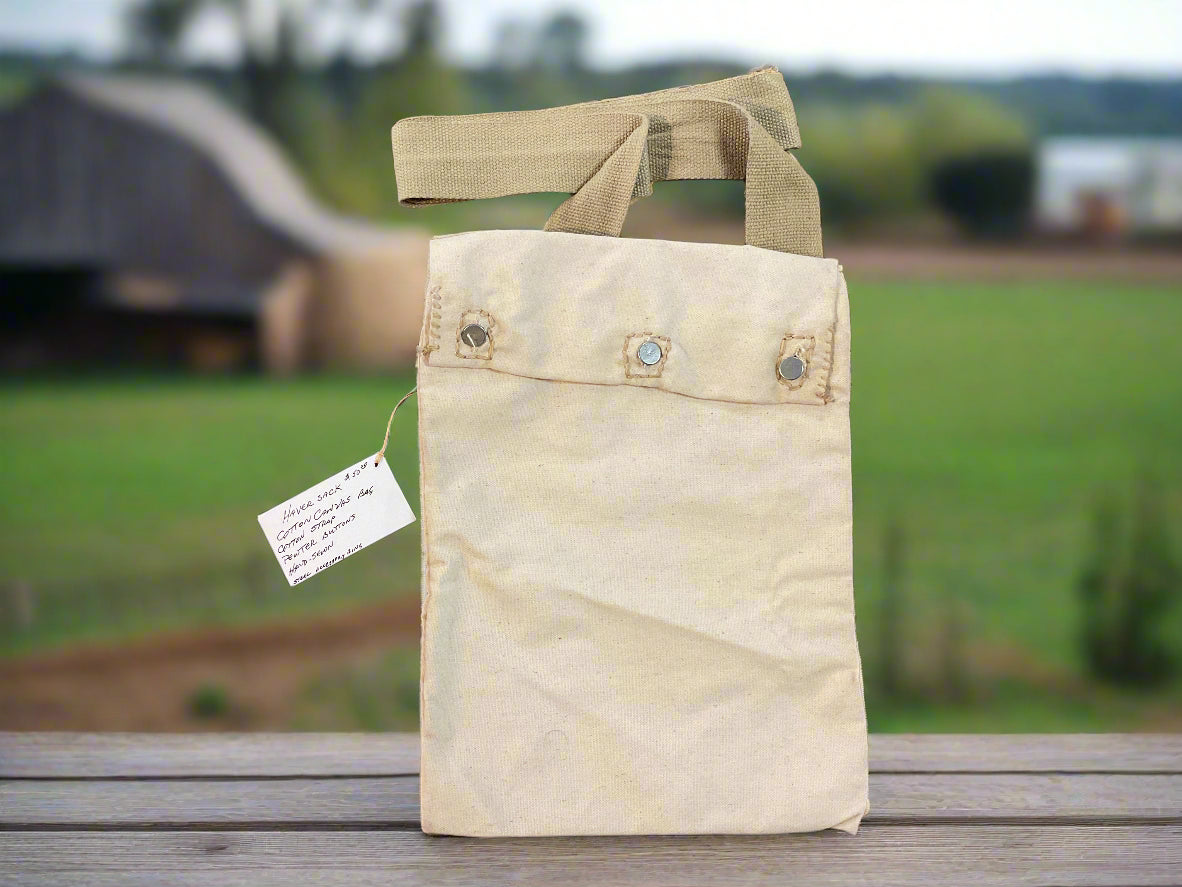 Running Deer Hand-Sewn Canvas Bag