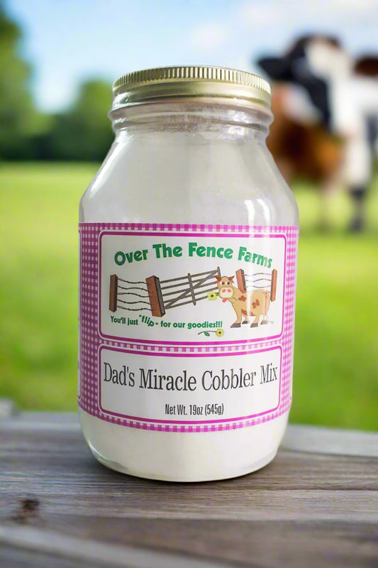 Over the Fence Dad's Miracle Cobbler Mix