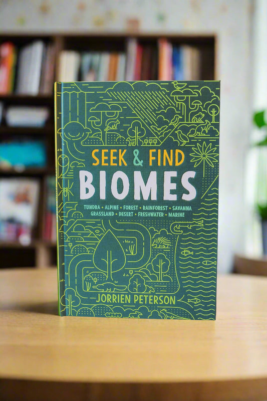 Seek and Find Biomes Kids Book
