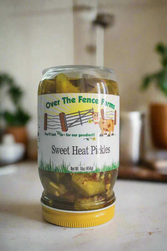 Over the Fence Sweet Heat Pickles