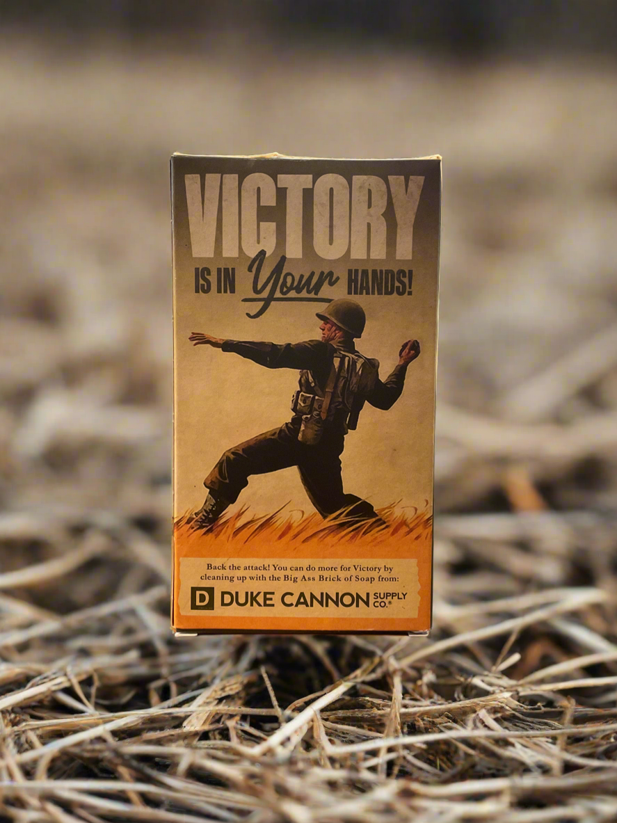 Duke Cannon Brick of Soap: Smells Like Victory