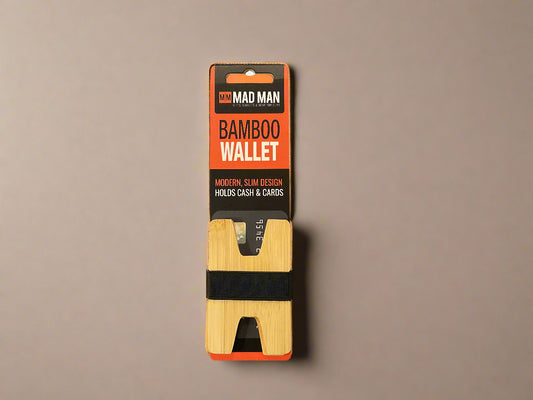 Mad Man Bamboo Wallet